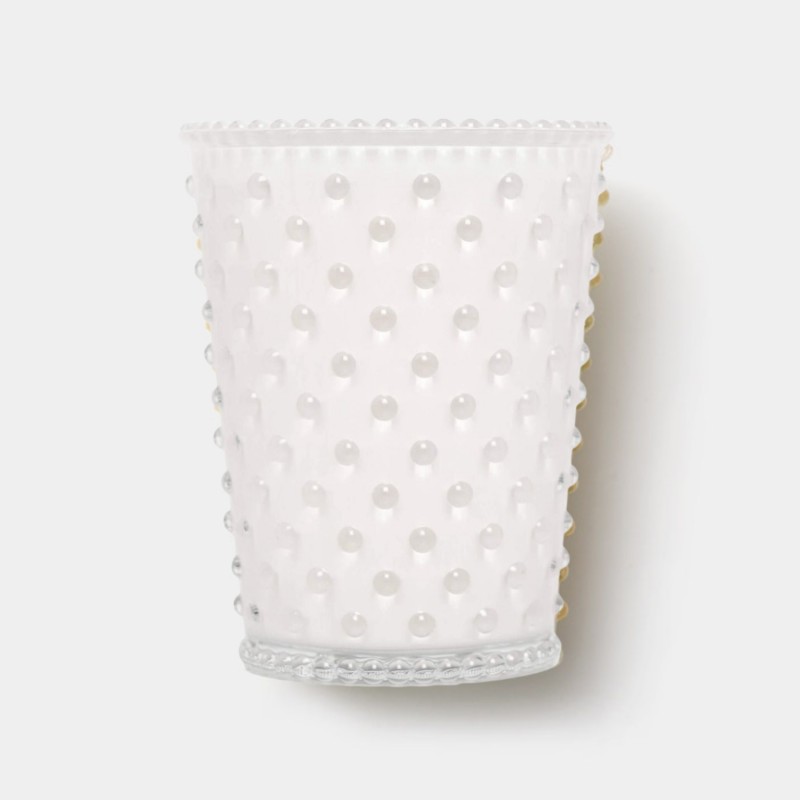 Simpatico Toasted Marshmellow #68 Hobnail Glass Candle Simpatico Toasted Marshmellow #68 Hobnail Glass Candle