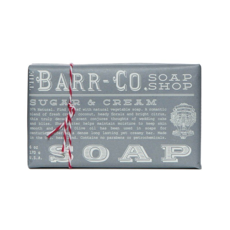 Barr-Co Soap Shop Bar Soap Sugar & Cream 