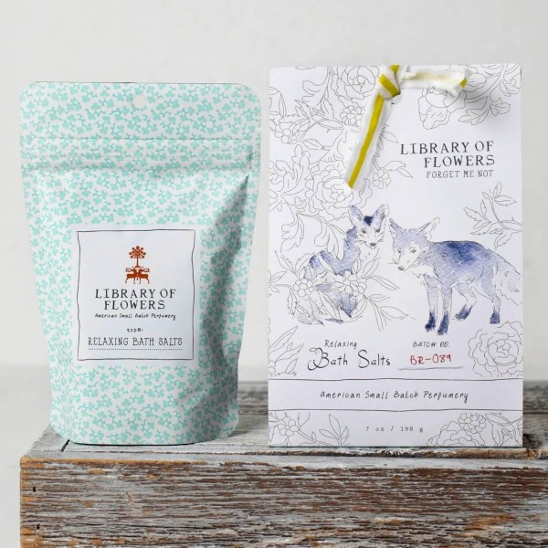 Library of Flowers Forget Me Not Bath Salts Library of Flowers Forget Me Not Bath Salts