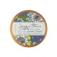 Library of Flowers Green & Blue Floral Candle 