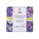 Library of Flowers Violet Pink Roses Soap