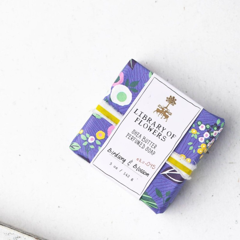 Library of Flowers Periwinkle Soap