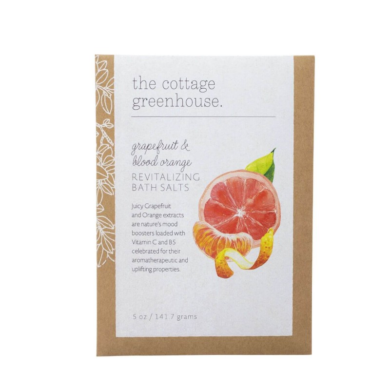 The Cottage Greenhouse Grapefruit & Blood Orange Bath Salts