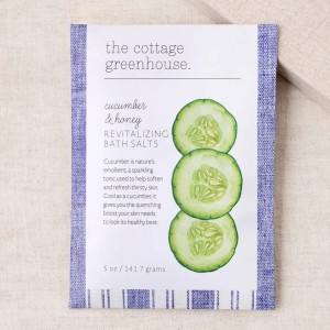 The Cottage Greenhouse Cucumber & Honey Bath Salts