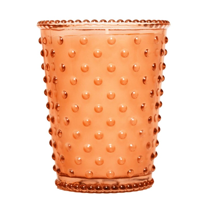 Simpatico Pomelo Sun Hobnail Glass Candle 