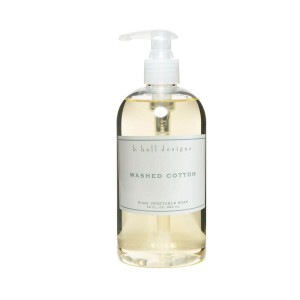 K. Hall Designs Washed Cotton Liquid Hand Soap