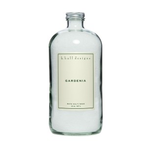 K. Hall Designs Gardenia 32oz Bath Soak 