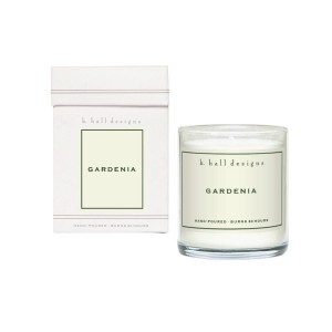 K. Hall Designs Gardenia 60 Hour Jar Candle 