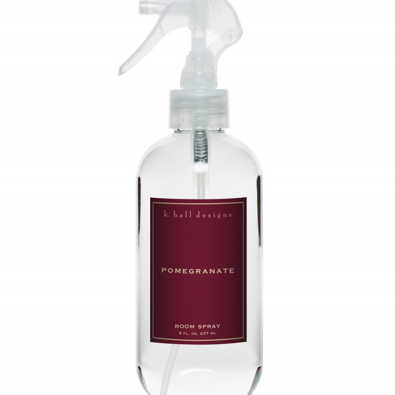 K. Hall Designs Pomegranate 8oz Room Spray K. Hall Designs Pomegranate 8oz Room Spray