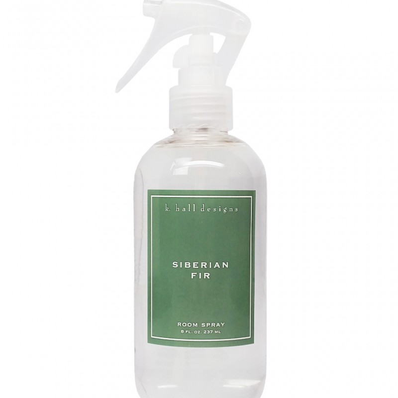 K. Hall Designs Siberian Fir 8oz Room Spray