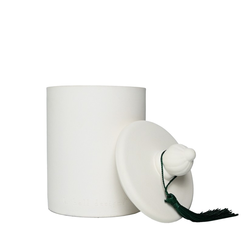K. Hall Designs Siberian Fir Ceramic Limited Edition Candle 