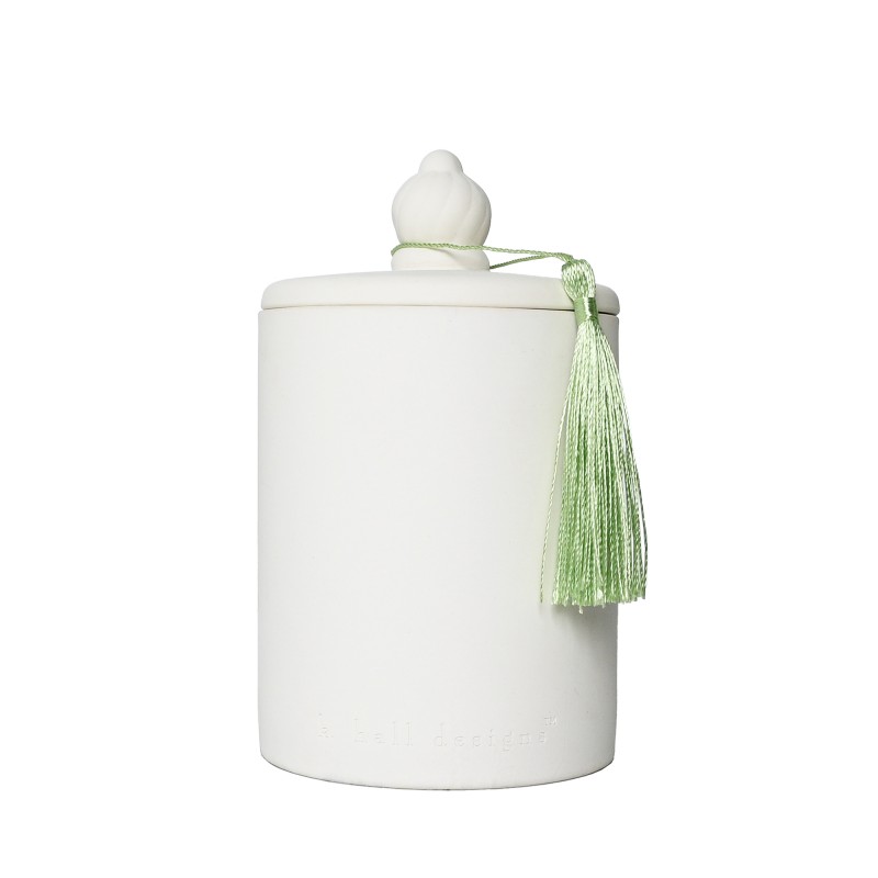 K. Hall Designs Moss Ceramic Limited Edition Candle 