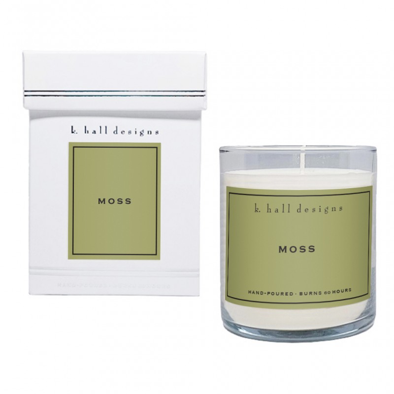 K. Hall Designs Moss 60 Hour Jar Candle K. Hall Designs Moss 60 Hour Jar Candle