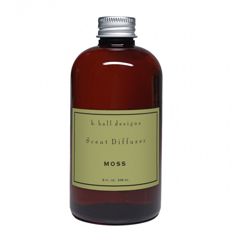 K. Hall Designs Moss 8oz Scented Reed Diffuser K. Hall Designs Moss 8oz Scented Reed Diffuser
