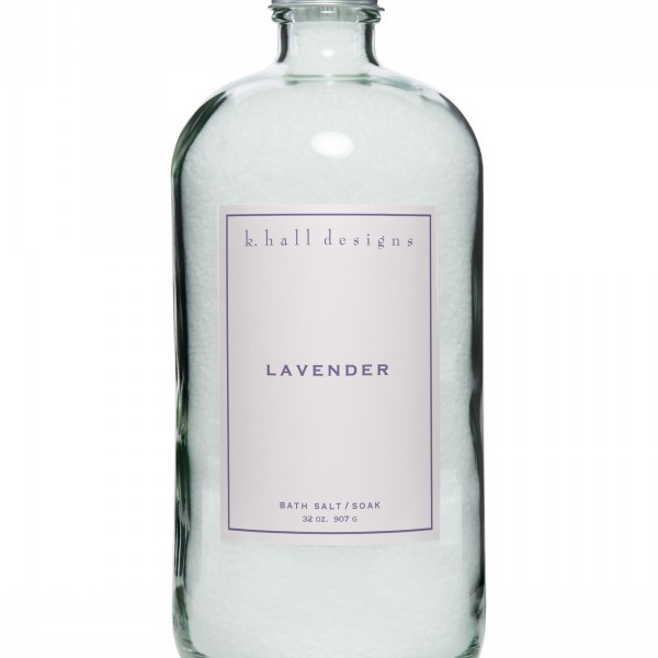 K. Hall Designs Lavender 32oz Bath Soak K. Hall Designs Lavender 32oz Bath Soak