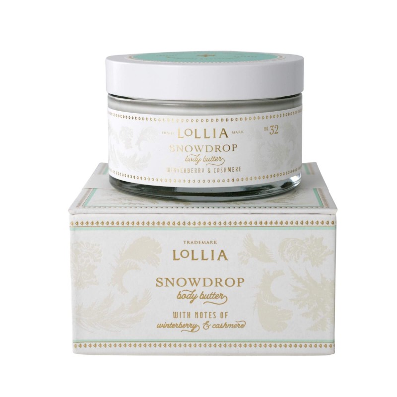 Lollia Snowdrop Whipped Body Butter