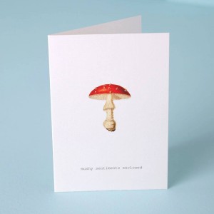 TokyoMilk Card Mushy Sentiments