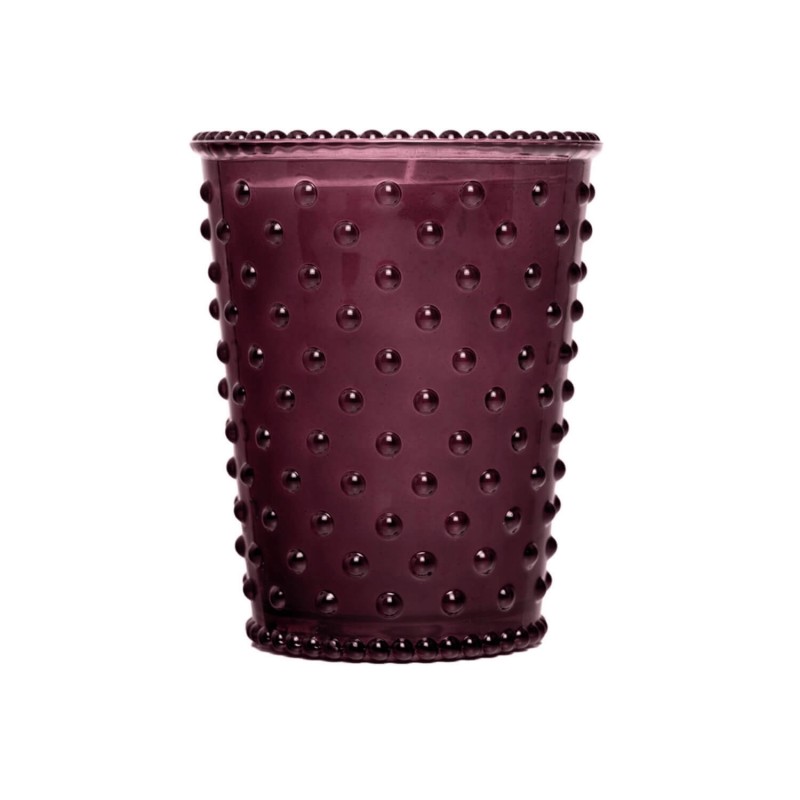 Simpatico Obsidian Rose #86 Hobnail Glass Candle Simpatico Obsidian Rose #86 Hobnail Glass Candle