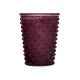 Simpatico Obsidian Rose #86 Hobnail Glass Candle Simpatico Obsidian Rose #86 Hobnail Glass Candle