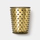 Simpatico Holiday Spice #621 Chrome Hobnail Glass Candle Simpatico Holiday Spice #621 Chrome Hobnail Glass Candle