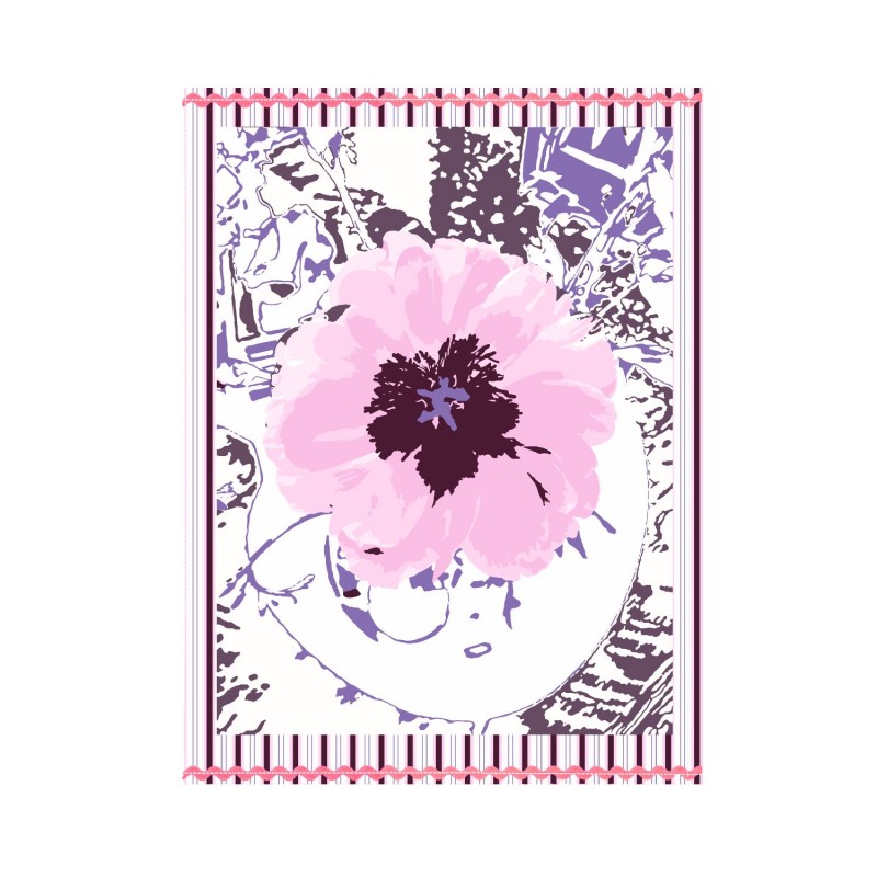 LRS Tea Towel - Bloom A