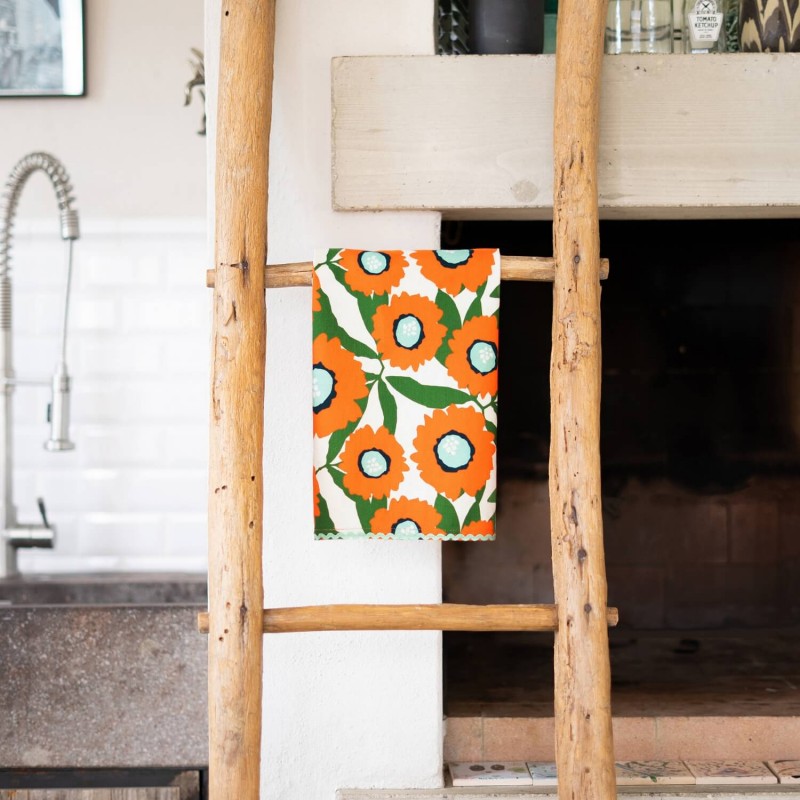LRS Tea Towel - Petal A