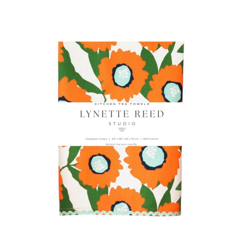 LRS Tea Towel - Petal A