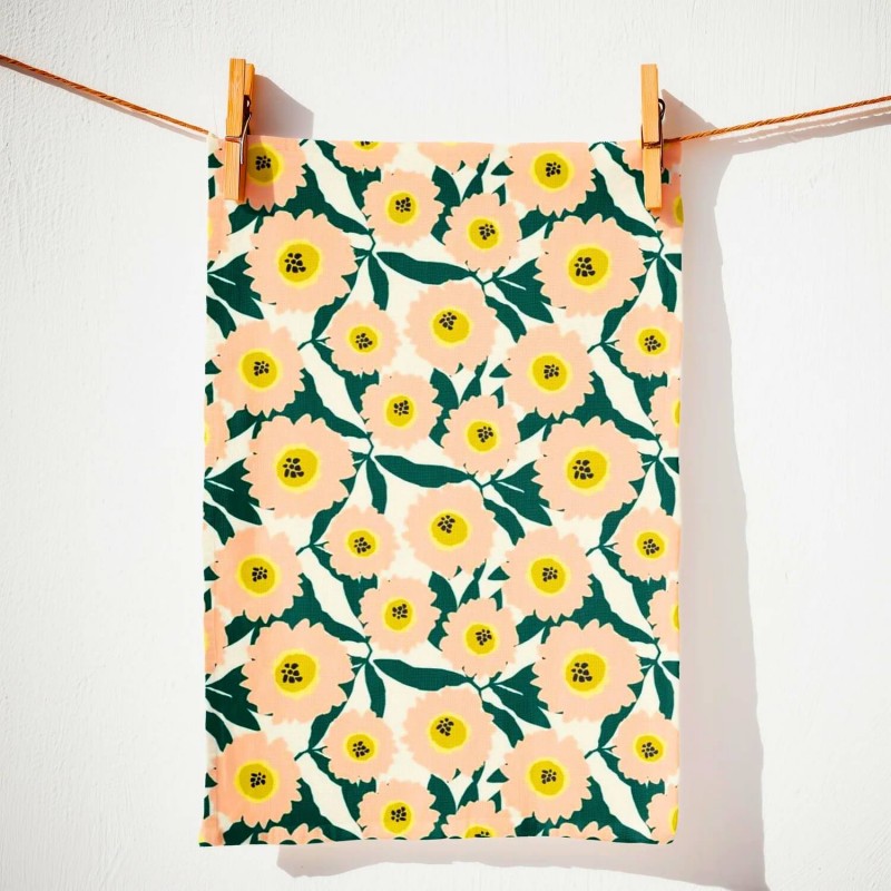 LRS Tea Towel - Petal B