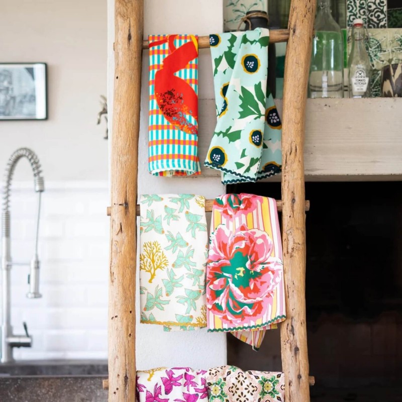 LRS Tea Towel - Petal C