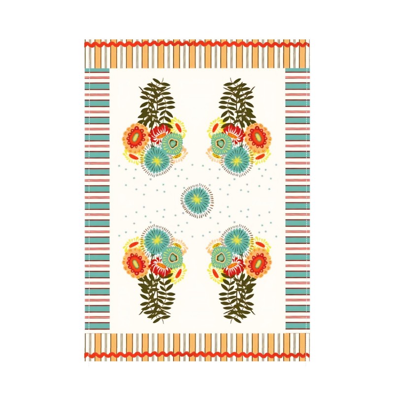 LRS Tea Towel - Cleo Quad