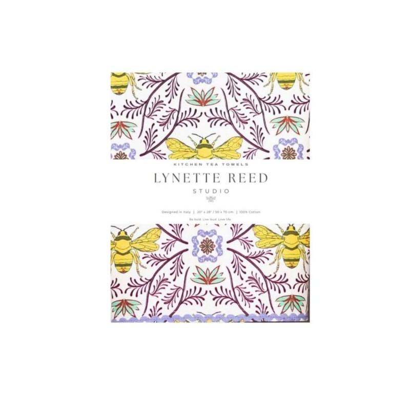 LRS Tea Towel - Bee Nice A