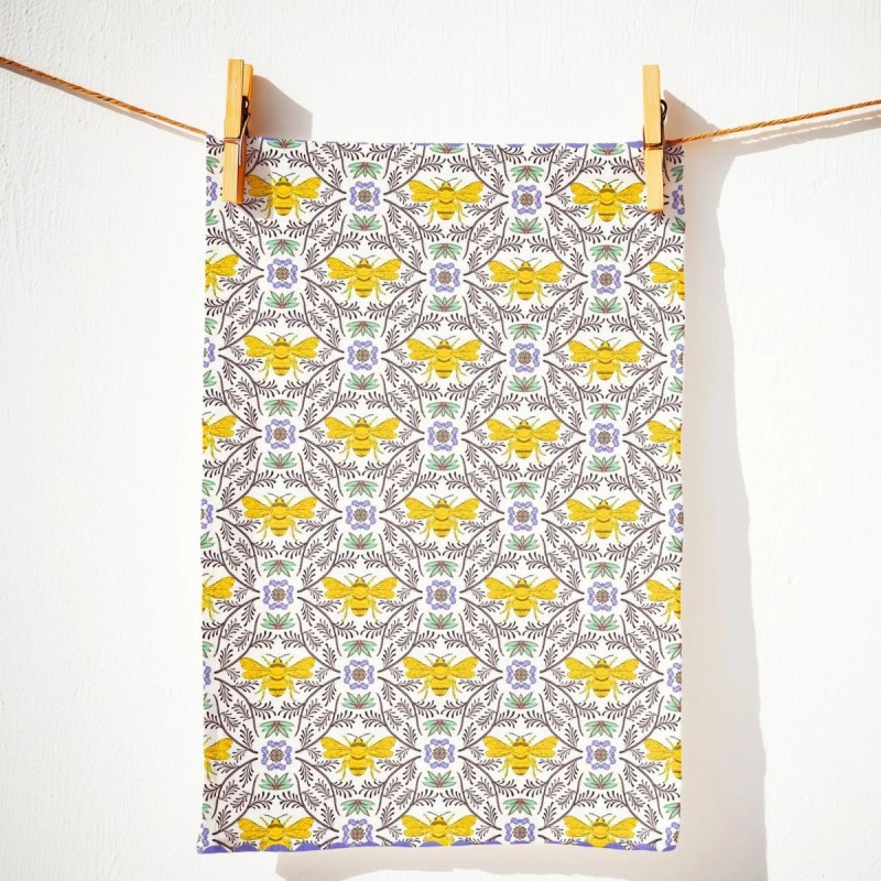 LRS Tea Towel - Bee Nice A