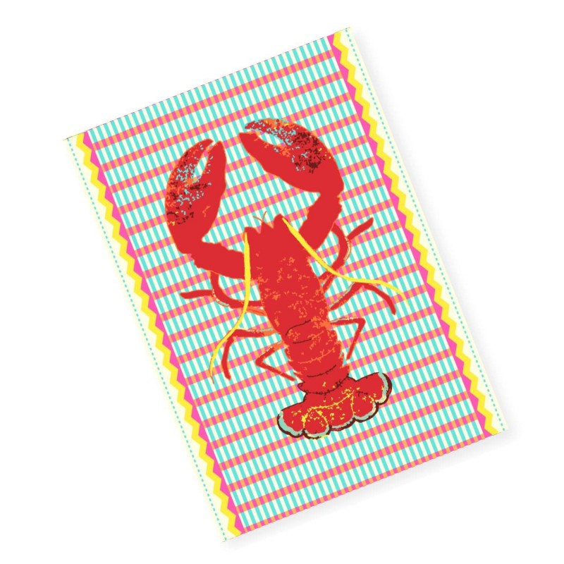 LRS Tea Towel - Lobster Roll A