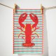 LRS Tea Towel - Lobster Roll A