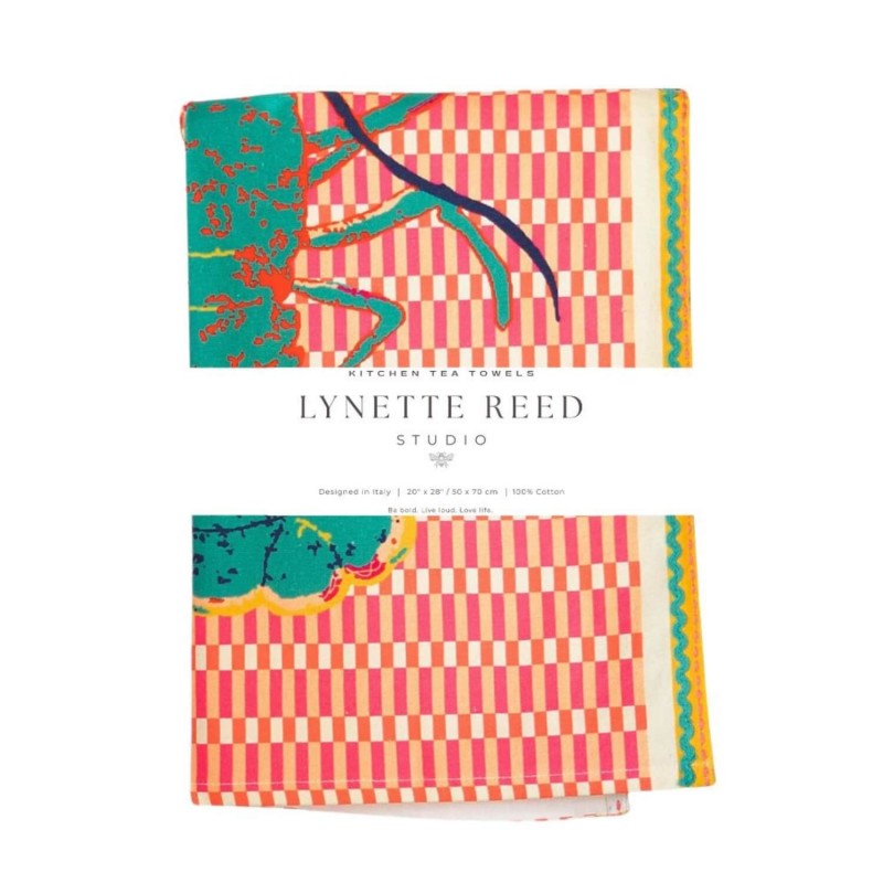 LRS Tea Towel - Lobster Roll B