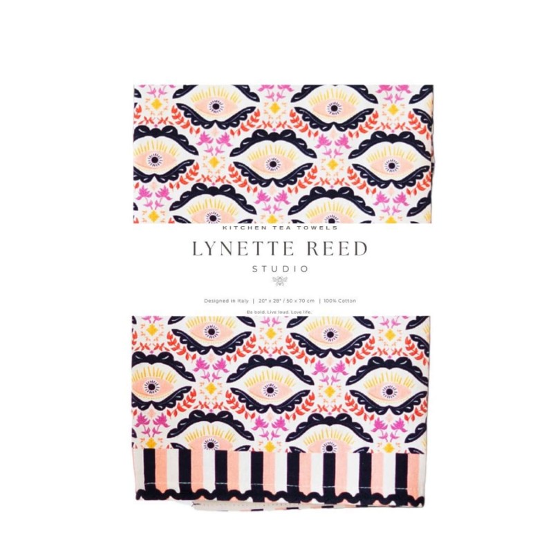 LRS Tea Towel - I See You A
