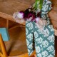 LRS Tea Towel - Wild Dandelion Wood Block 