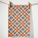 LRS Tea Towel - Coral Bloom
