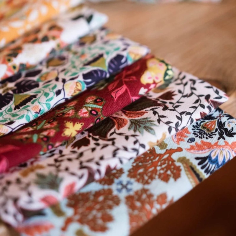 LRS Tea Towel - Coral Bloom