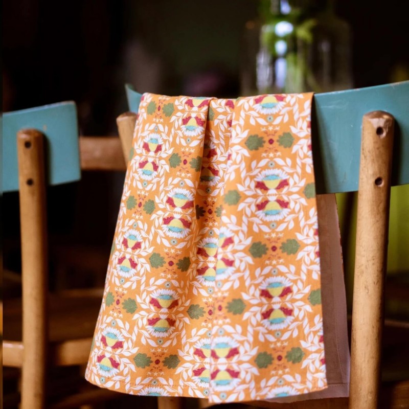 LRS Tea Towel - Flowery