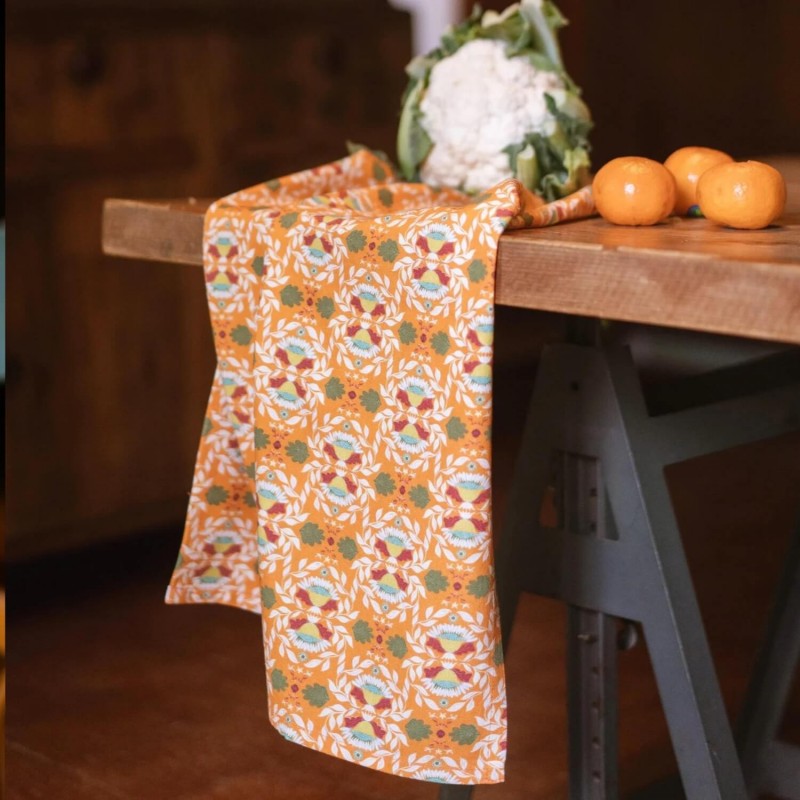 LRS Tea Towel - Flowery