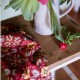 LRS Tea Towel - Wild Flower Magenta