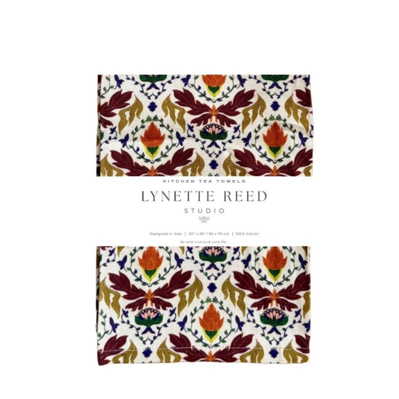 LRS Tea Towel - Wine