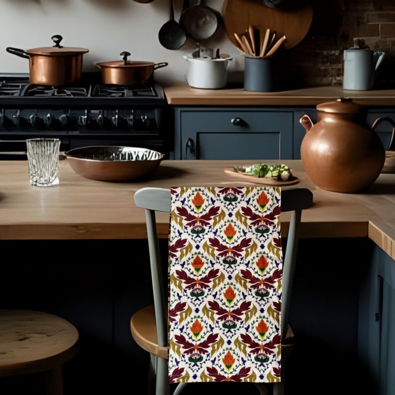 LRS Tea Towel - Wine