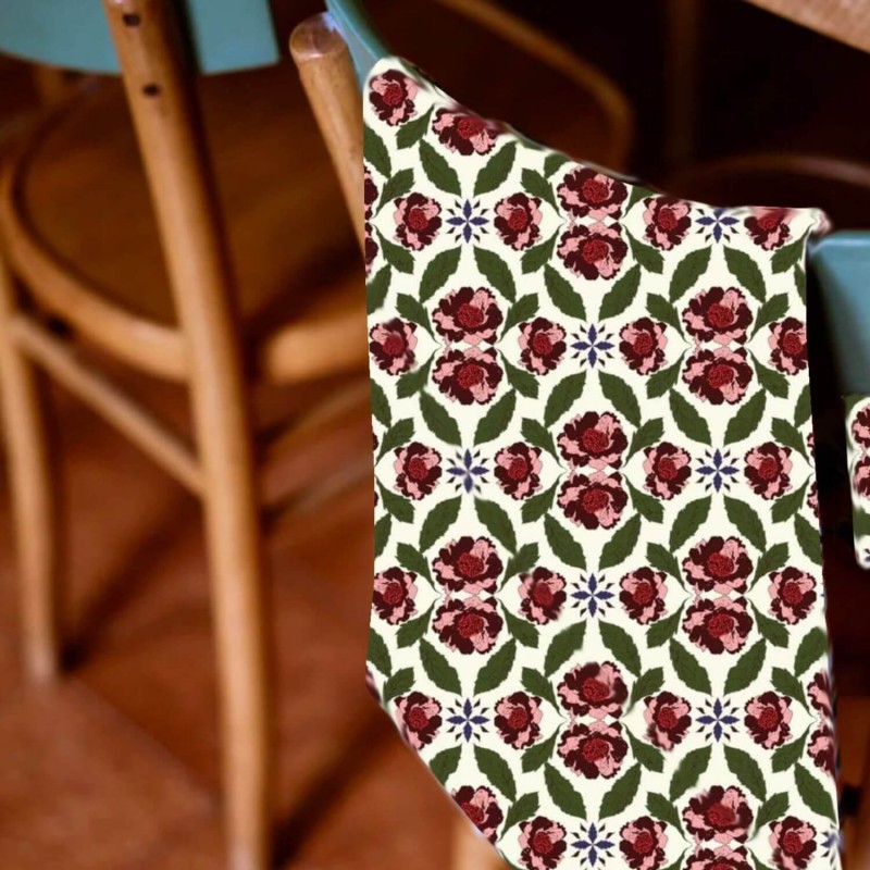 LRS Tea Towel - Holiday Flower
