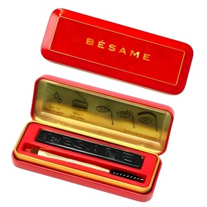 Bésame 1930 Cake Mascara, Eyeliner & Brow Definer