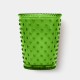Simpatico Wild Greens #527 Hobnail Glass Candle 