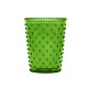 Simpatico Wild Greens #527 Hobnail Glass Candle 
