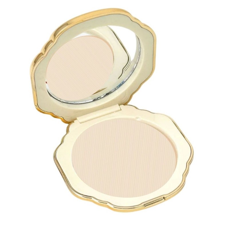 Bésame Moderne Gold Compact with Peggy Invisible Setting Powder