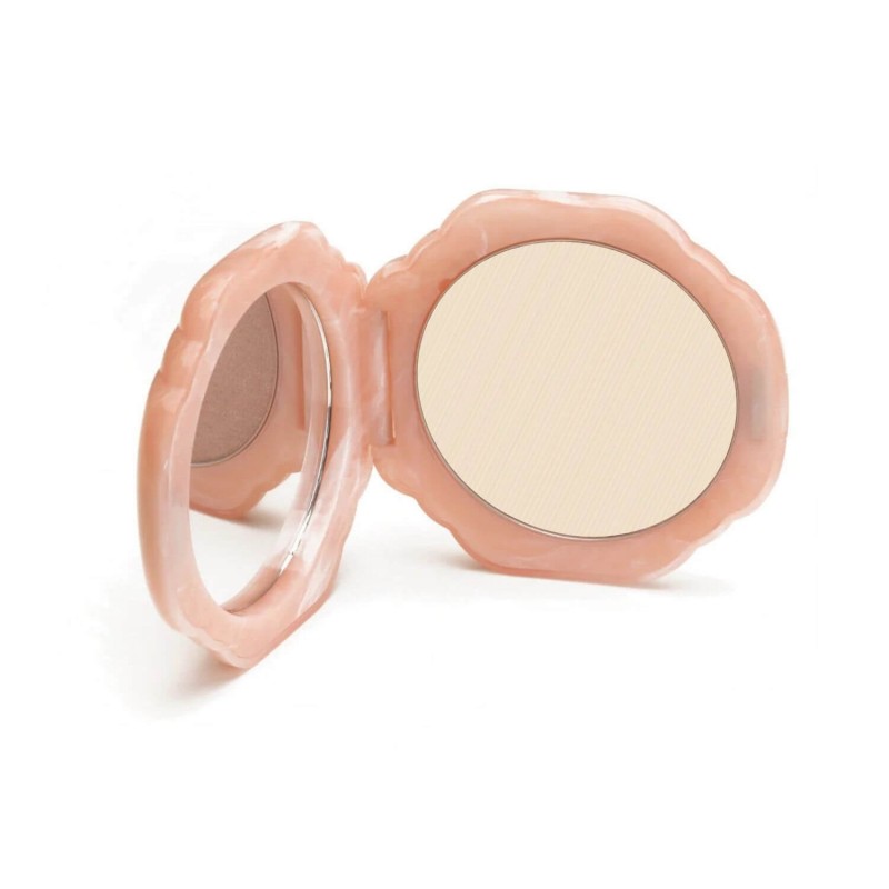 Bésame Rose Radiance Compact with Peggy Invisible Setting Powder